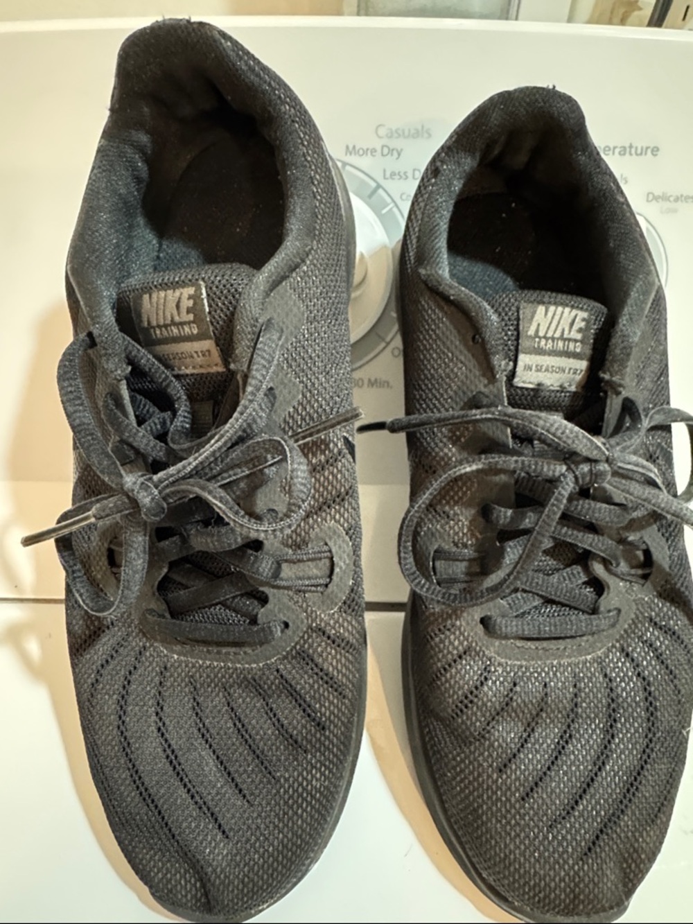 Nike Men’s Black Mesh Training Shoes